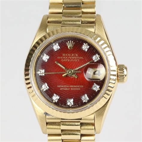 rolex oyster perpetual datejust red